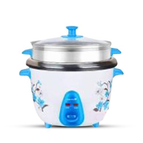 Novena Double Pot One Non-Stick and One SS Pot Rice cooker NRC-100NS -1ltr