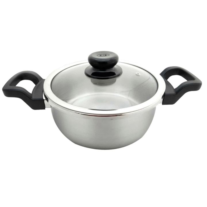 SKB sus304 food-grade stainless steel Cassorole 22 cm
