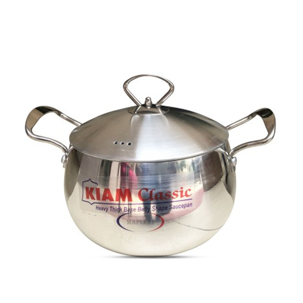 KIAM Classic Belly Shape Saucepan
