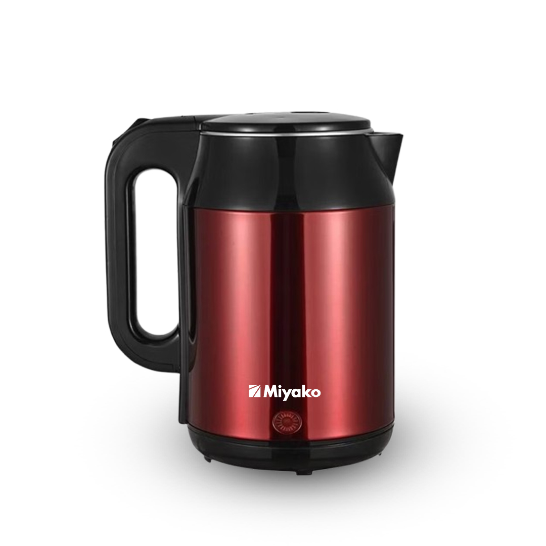 Miyako Electric Kettle Stainless Steel Housing Bpa Free,Cordless Tea Kettle,Fast Boiling Hot Water Kettle with Auto Shut Off with Boil Dry Protection-2ltr