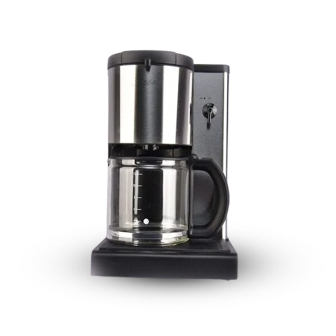 Ocean OCM6622 Simply Brew 1.5 Ltr Coffee Maker, Cold Brew, Drip Free & Keep Warm Functions, Stainless Steel Coffee Maker