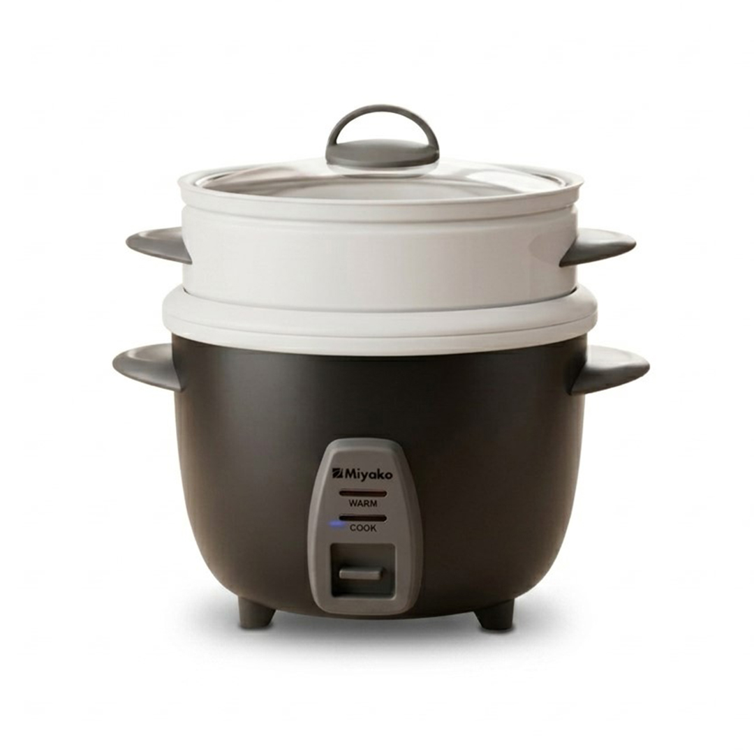 Miyako 3 in 1 Double Pot Rice Cooker 1.5 LTR-MRC-515YLD